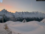 Archiv Foto Webcam Les Aiguilles de Charmonix 06:00