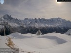 Archiv Foto Webcam Les Aiguilles de Charmonix 11:00