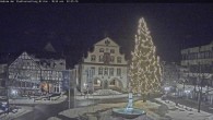 Archiv Foto Webcam Rathaus und Marktplatz Brilon 01:00