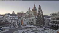 Archiv Foto Webcam Rathaus und Marktplatz Brilon 07:00