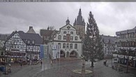 Archiv Foto Webcam Rathaus und Marktplatz Brilon 13:00