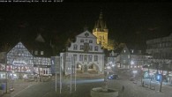 Archiv Foto Webcam Rathaus und Marktplatz Brilon 19:00