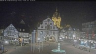 Archiv Foto Webcam Rathaus und Marktplatz Brilon 21:00