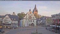 Archiv Foto Webcam Rathaus und Marktplatz Brilon 19:00