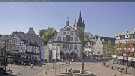 Archiv Foto Webcam Rathaus und Marktplatz Brilon 09:00
