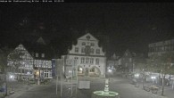 Archiv Foto Webcam Rathaus und Marktplatz Brilon 01:00
