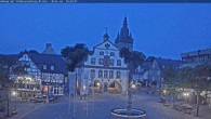 Archiv Foto Webcam Rathaus und Marktplatz Brilon 03:00