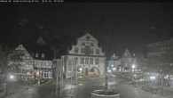 Archiv Foto Webcam Rathaus und Marktplatz Brilon 23:00