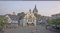 Archiv Foto Webcam Rathaus und Marktplatz Brilon 19:00