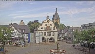 Archiv Foto Webcam Rathaus und Marktplatz Brilon 19:00