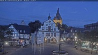Archiv Foto Webcam Rathaus und Marktplatz Brilon 21:00