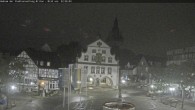 Archiv Foto Webcam Rathaus und Marktplatz Brilon 01:00