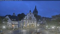 Archiv Foto Webcam Rathaus und Marktplatz Brilon 03:00