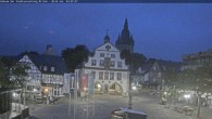 Archiv Foto Webcam Rathaus und Marktplatz Brilon 03:00