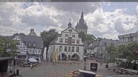Archiv Foto Webcam Rathaus und Marktplatz Brilon 13:00