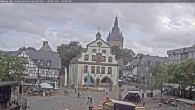 Archiv Foto Webcam Rathaus und Marktplatz Brilon 17:00