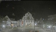 Archiv Foto Webcam Rathaus und Marktplatz Brilon 23:00