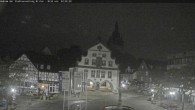 Archiv Foto Webcam Rathaus und Marktplatz Brilon 01:00