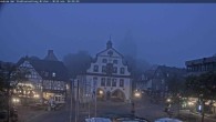 Archiv Foto Webcam Rathaus und Marktplatz Brilon 03:00
