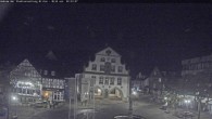 Archiv Foto Webcam Rathaus und Marktplatz Brilon 23:00