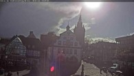 Archiv Foto Webcam Rathaus und Marktplatz Brilon 13:00