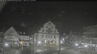 Archiv Foto Webcam Rathaus und Marktplatz Brilon 01:00