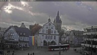 Archiv Foto Webcam Rathaus und Marktplatz Brilon 09:00