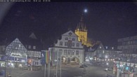 Archiv Foto Webcam Rathaus und Marktplatz Brilon 19:00