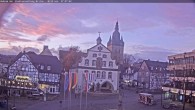 Archiv Foto Webcam Rathaus und Marktplatz Brilon 06:00
