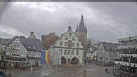 Archiv Foto Webcam Rathaus und Marktplatz Brilon 13:00