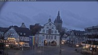Archiv Foto Webcam Rathaus und Marktplatz Brilon 06:00