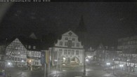 Archiv Foto Webcam Rathaus und Marktplatz Brilon 23:00