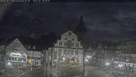 Archiv Foto Webcam Rathaus und Marktplatz Brilon 23:00