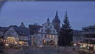 Archiv Foto Webcam Rathaus und Marktplatz Brilon 06:00