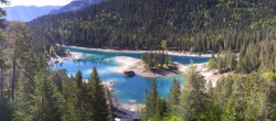 Archiv Foto Webcam Flims: Caumasee 09:00