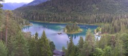 Archiv Foto Webcam Flims: Caumasee 14:00