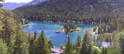 Archiv Foto Webcam Flims: Caumasee 13:00