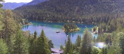 Archiv Foto Webcam Flims: Caumasee 13:00