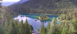 Archiv Foto Webcam Flims: Caumasee 09:00
