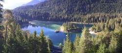 Archiv Foto Webcam Flims: Caumasee 08:00