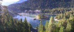 Archiv Foto Webcam Flims: Caumasee 08:00