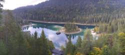 Archiv Foto Webcam Flims: Caumasee 07:00