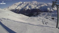 Archiv Foto Webcam Tierces: Les Contamines Montjoie 13:00