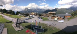 Archived image Webcam View from Le Bettex 17:00