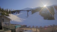 Archived image Webcam Alberta, Marmot Basin Mid Mountain 19:00