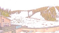 Archiv Foto Webcam Marmot Basin Mid Mountain, Alberta 09:00