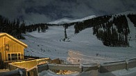 Archived image Webcam Alberta, Marmot Basin Mid Mountain 19:00