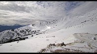 Archived image Webcam Alberta, Marmot Basin Upper Mountain 09:00