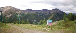 Archiv Foto Webcam Ptarmigan Panoramablick 18:00