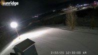 Archived image Webcam Sunridge Skiarea (Alberte, Canda) 23:00